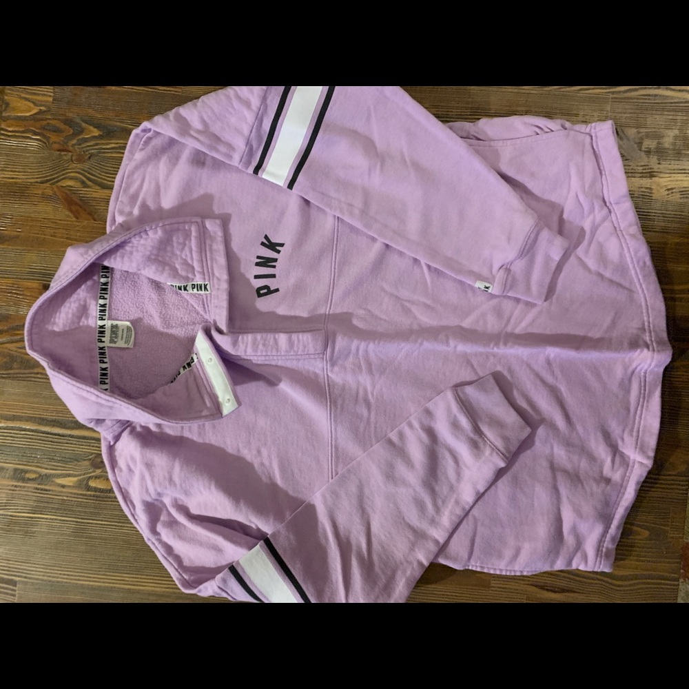 PINK button up